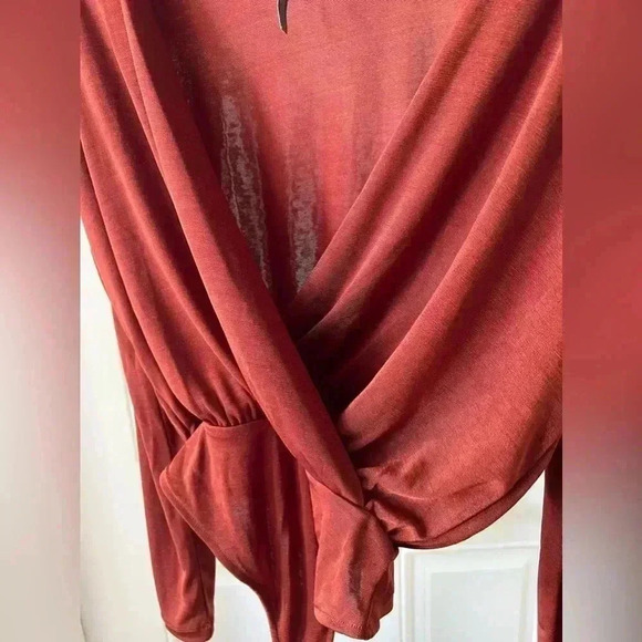 Anthropologie blouse bodysuit NWOT - Picture 3 of 7